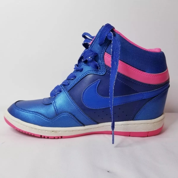 Nike Force Dunk Sky Hi Hidden Wedges US 8.5 Sneakers - Picture 5 of 5